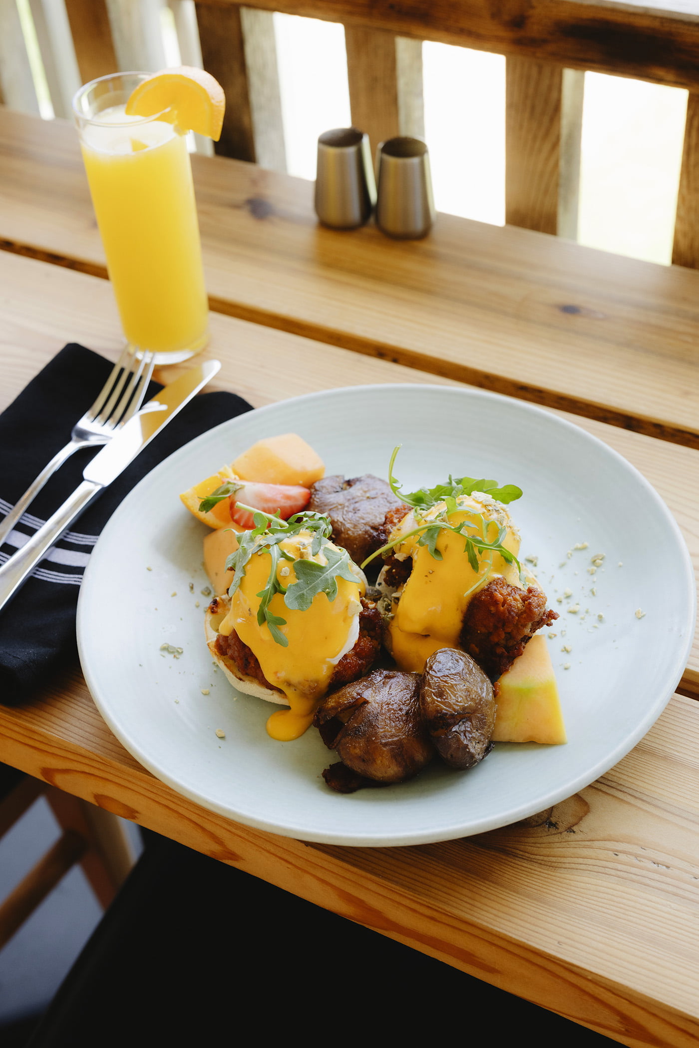 Heartwood Kitchen Ukee Fried Chicken Benny