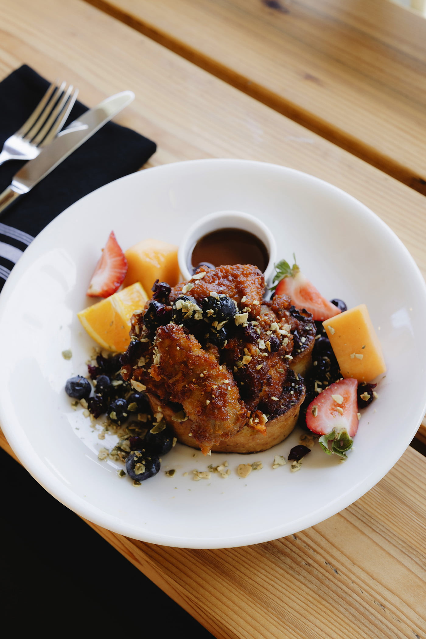 Heartwood Kitchen Ukee Fried Chicken and French Toast