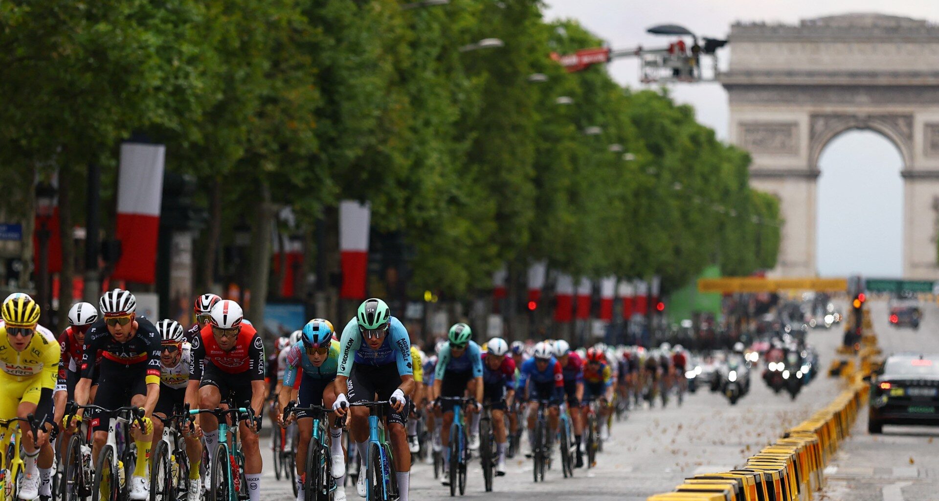 Tour de France final stage shortened as emergency teams tackle wildfires | Cycling News
