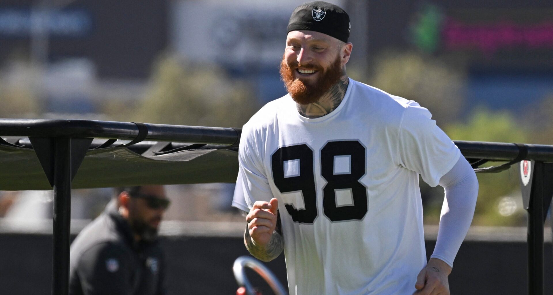 Las Vegas Raiders defensive end Maxx Crosby