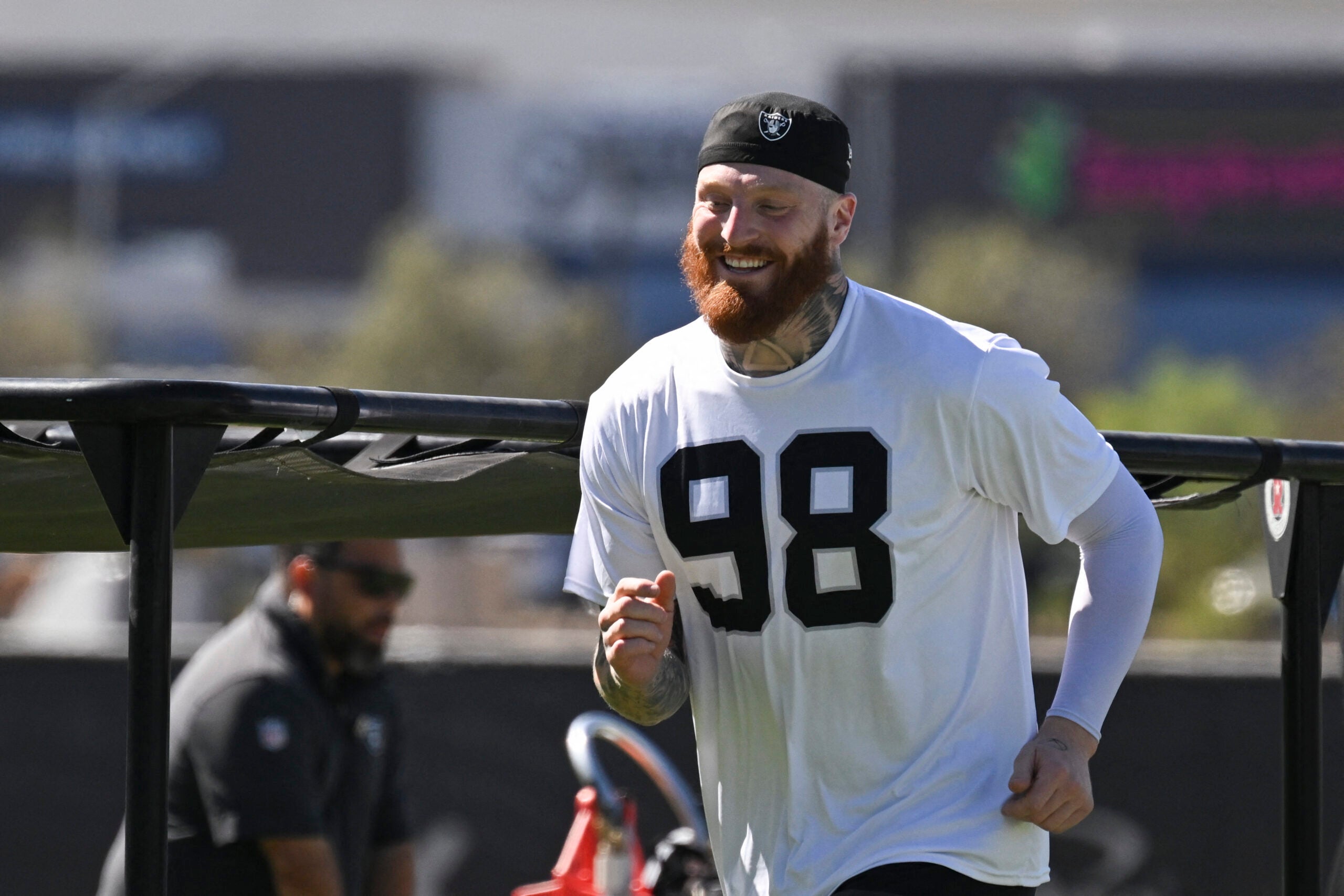 Las Vegas Raiders defensive end Maxx Crosby