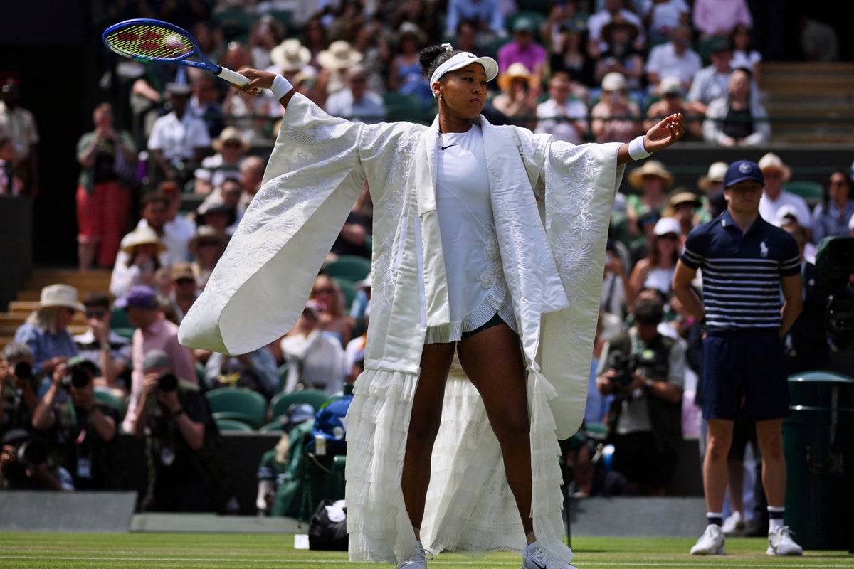 Naomi Osaka wants to talk fashion rather than tennis – now there’s no choice