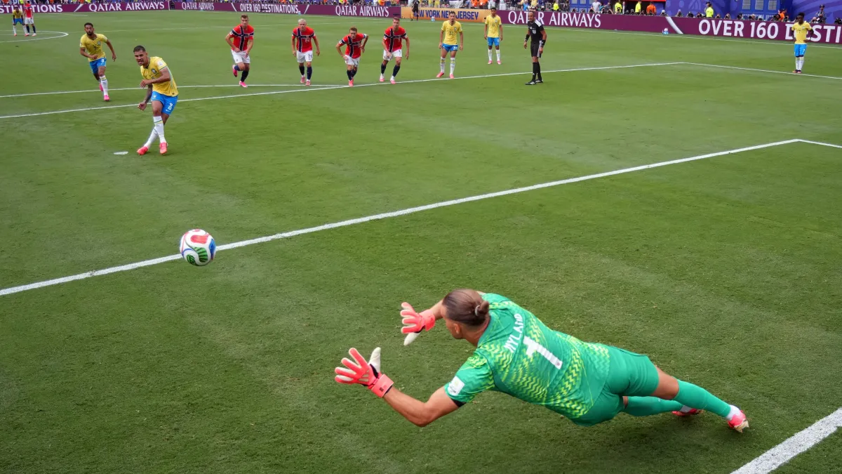 Who is Norway's goalie? Meet Orjan Nyland, a World Cup hero vs. Brazil image