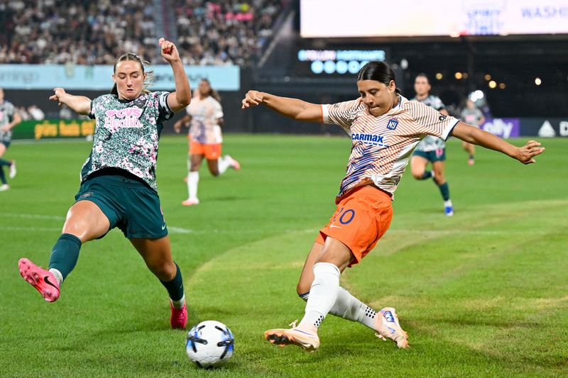 Soccer-Gotham v Spirit clash draws record New York crowd for women’s sports | The Mighty 790 KFGO