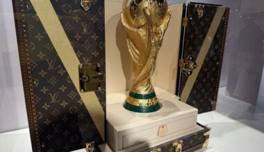 Soccer-World Cup trophy to arrive in style in bespoke Louis Vuitton trunk | WKZO | Everything Kalamazoo