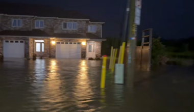 Flooding reported in multiple areas of the city Monday night