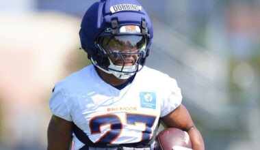 Why Broncos’ J.K. Dobbins gave ‘pinky promise’ he’ll play all 17 games, lead NFL in rushing