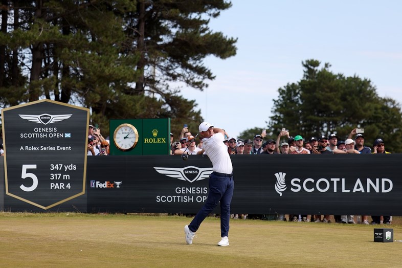 Rory McIlroy is in the 2026 Genesis Scottish Open field.