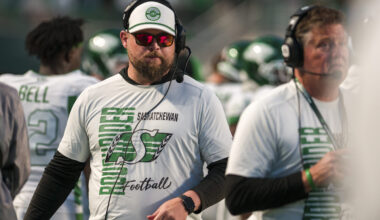 Like father, like son: Travis Brown is a linebacker-turned-coach