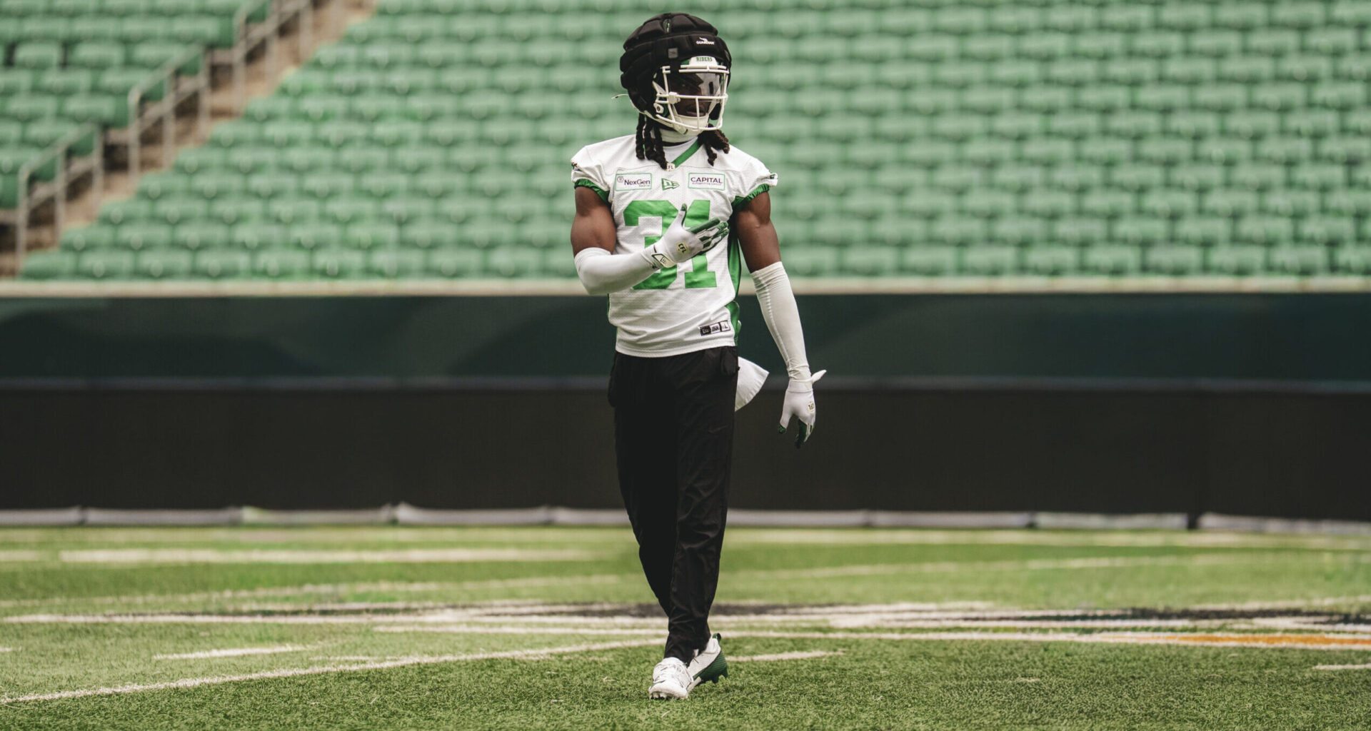 Roughriders’ Jonathan Edouard loves his life in Canada