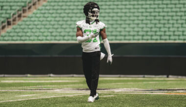 Roughriders’ Jonathan Edouard loves his life in Canada