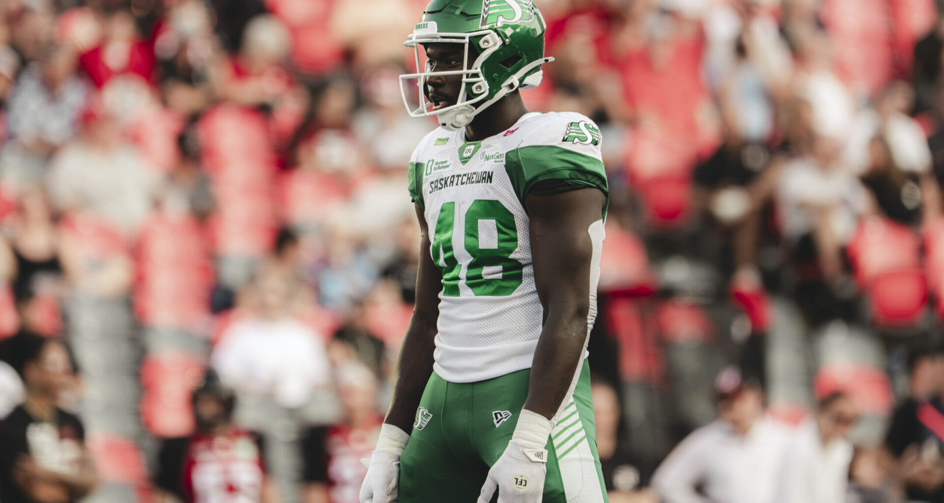 Gbenda has made an instant impact with the Roughriders
