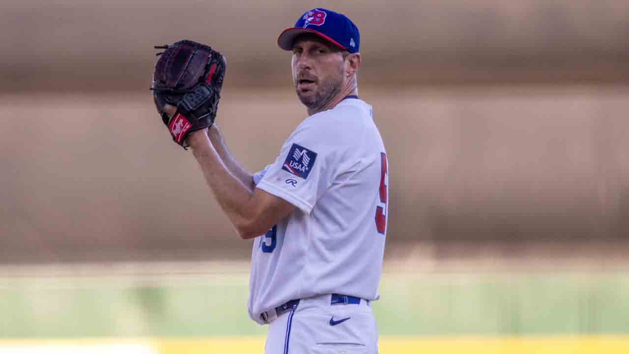 Blue Jays' Max Scherzer allows five runs in rehab start with triple-A Buffalo