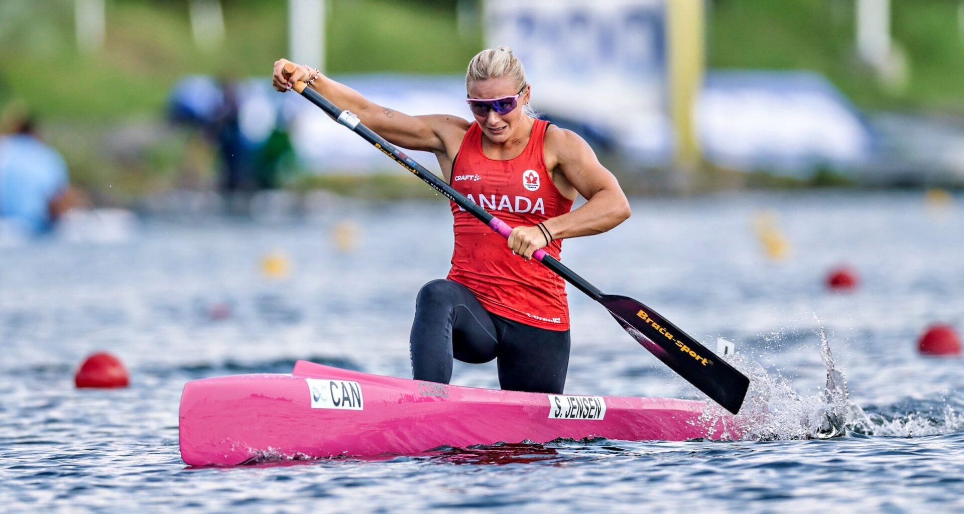 Jensen wins two silver medals at Canoe Sprint World Cup in Montréal