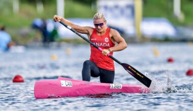 Jensen wins two silver medals at Canoe Sprint World Cup in Montréal