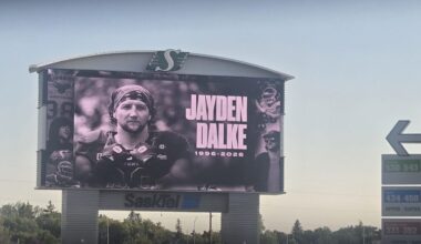 Saskatchewan Roughrider linebacker Jayden Dalke dead after car crash