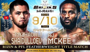 PFL, Rizin make MMA history with double title fight at Super Rizin 5