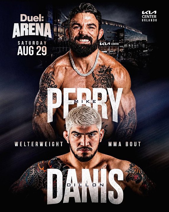 Online casino to run mixed combat show in Florida, Perry vs. Danis headlines