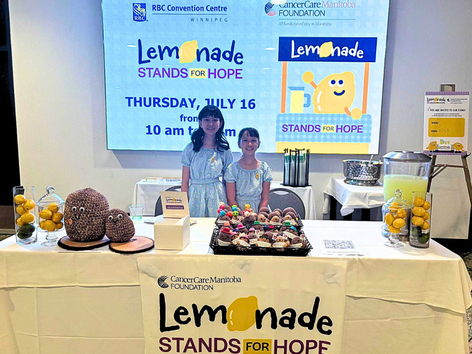 Winnipeg sisters more than double fundraiser goal for CancerCare Manitoba