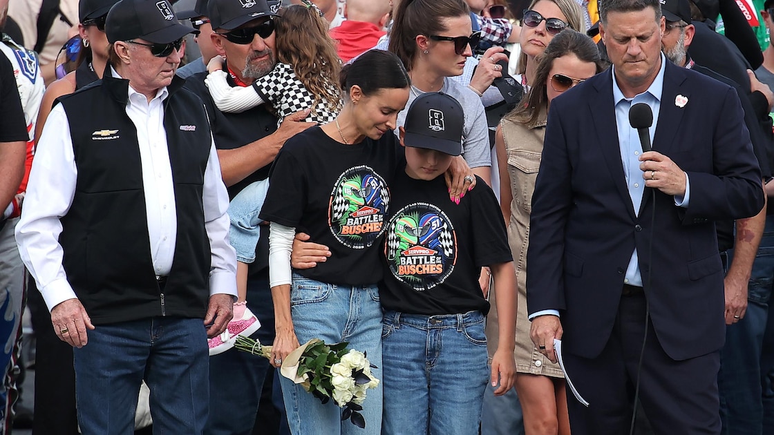 Kyle Busch's Son Brexton Wins 1st Race Since NASCAR Legend's Death, Honors Dad in Video, Photo