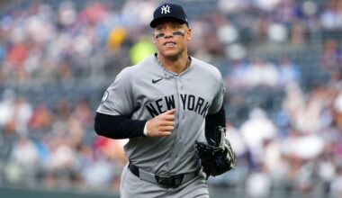 Aaron Judge, Ranger Suarez's AL Roster Replacements Named Ahead of 2026 MLB All-Star Game