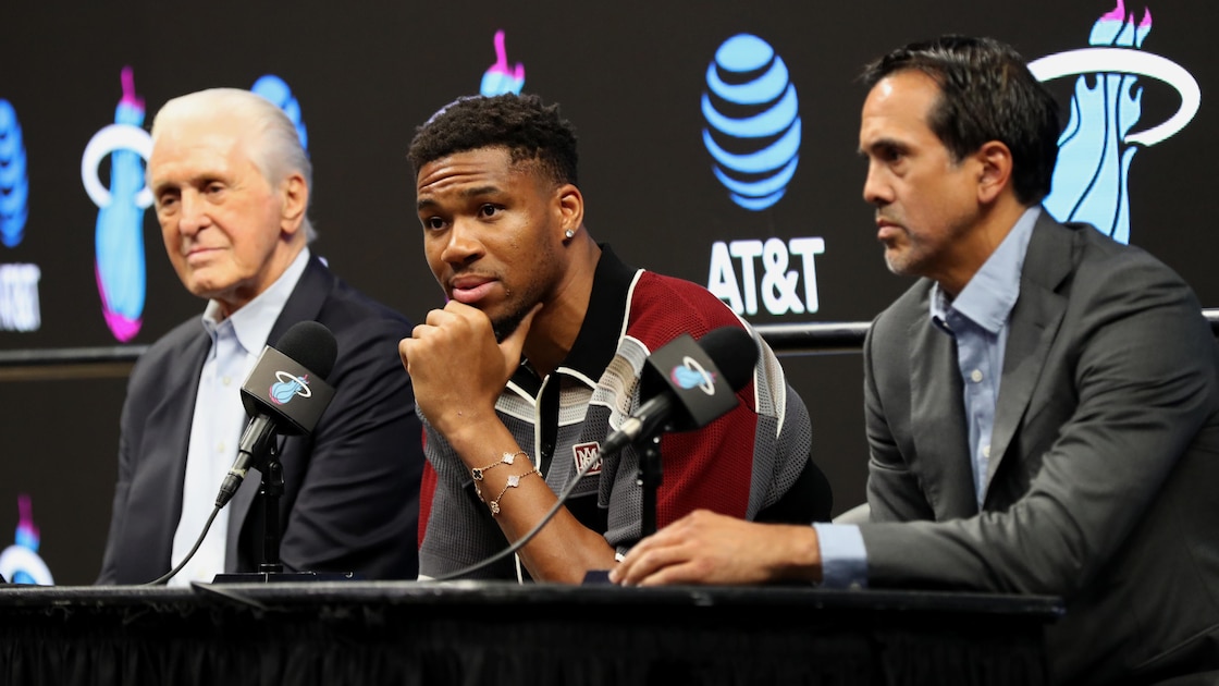 Pat Riley Talks Giannis Trade, Heat's 'Win Now' Mindset Amid LeBron James Rumors in NBA Free Agency
