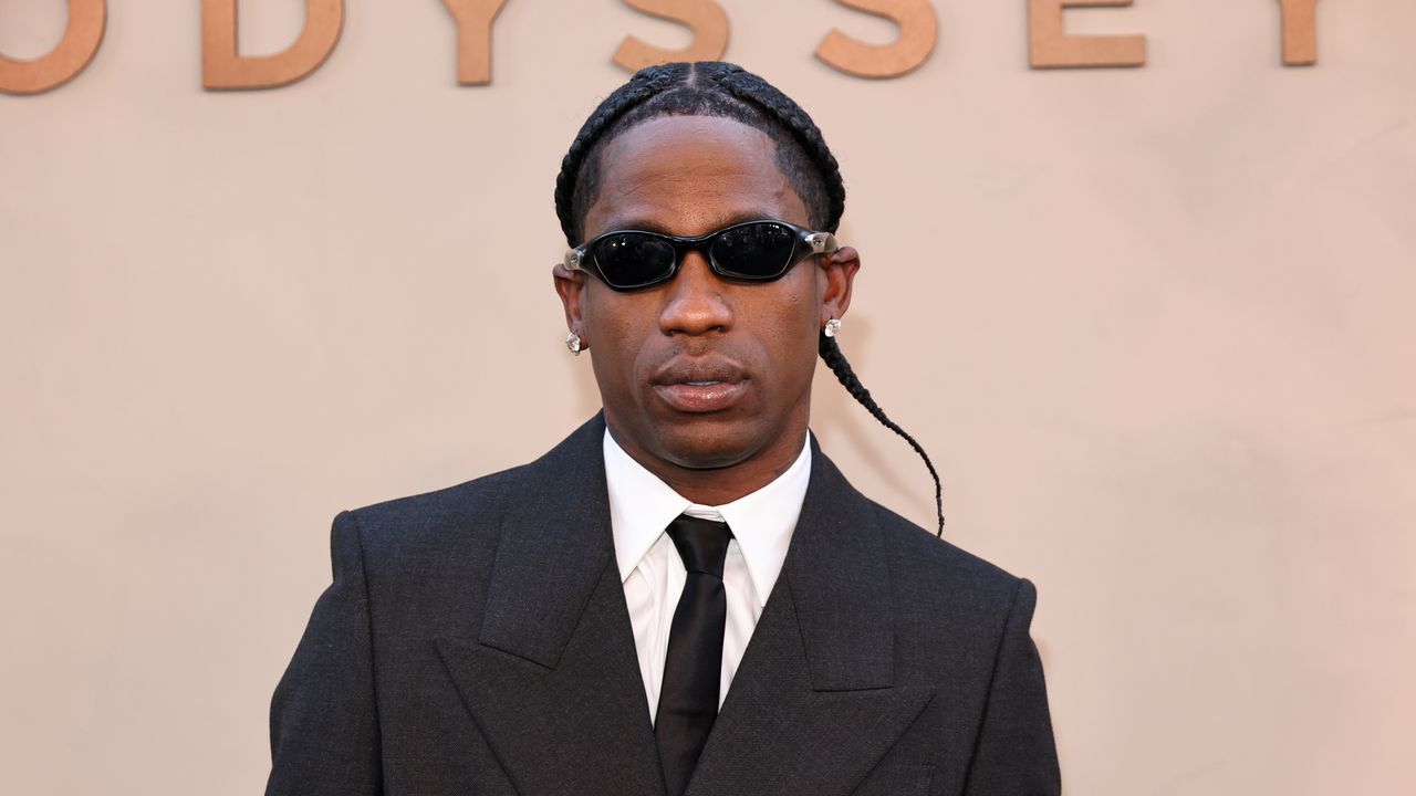 Travis Scott Rocked Unreleased Nike Sneakers at the ‘Odyssey’ Premiere