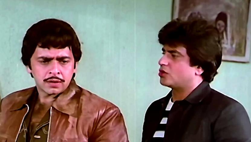 Vinod Mehra and Jeetendra in Locket Vinod Mehra and Jeetendra in Locket