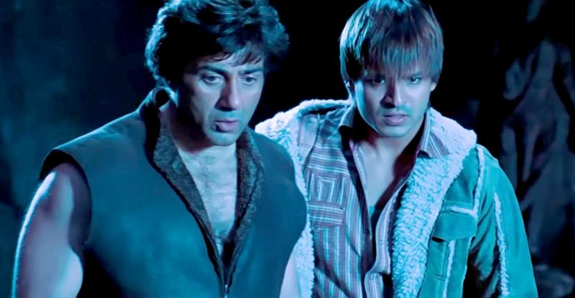 Sunny Deol and Vivek Oberoi in Naksha