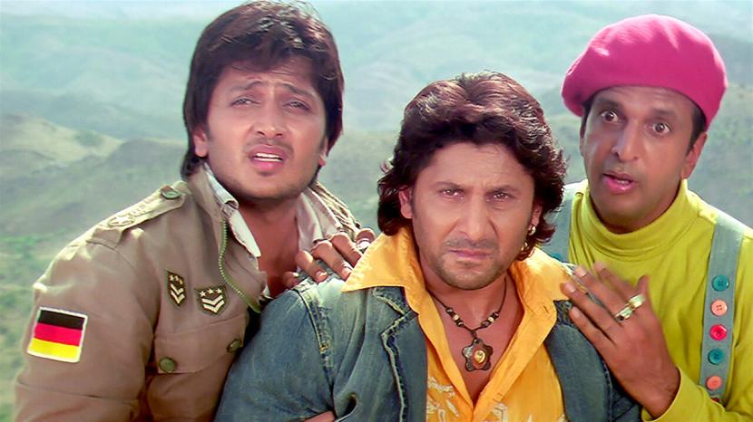 Riteish Deshmukh, Arshad Warsi and Jaaved Jaaferi in Dhamaal Riteish Deshmukh, Arshad Warsi and Jaaved Jaaferi in Dhamaal