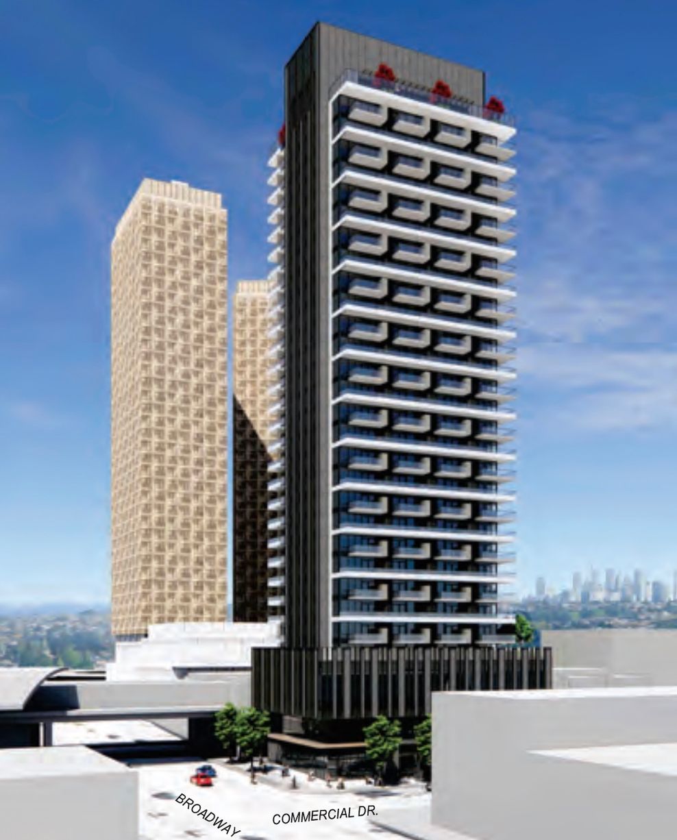 2516 Commercial DrIve 1704 East Broadway Vancouver rental housing tower