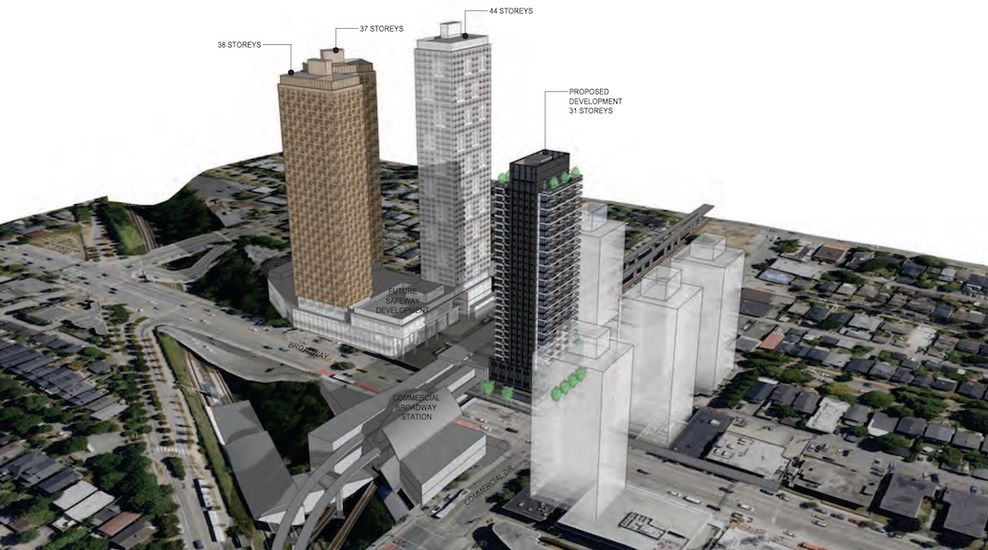 2516 Commercial DrIve 1704 East Broadway Vancouver rental housing tower