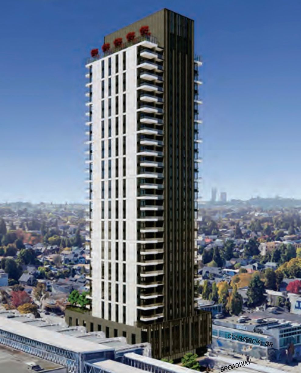 2516 Commercial DrIve 1704 East Broadway Vancouver rental housing tower