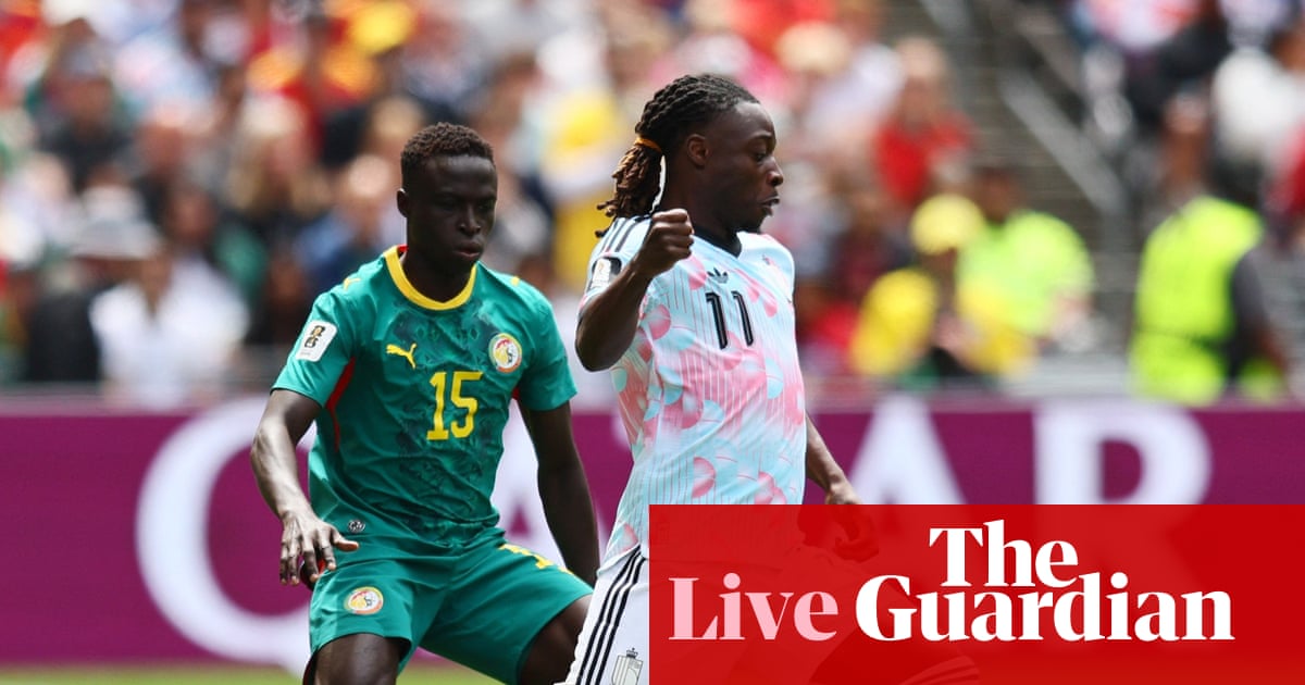 Belgium v Senegal: World Cup last 32 – live | World Cup 2026