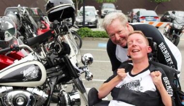 Surrey charity motorcycle and car ride enjoys successful return after multi-year hiatus
