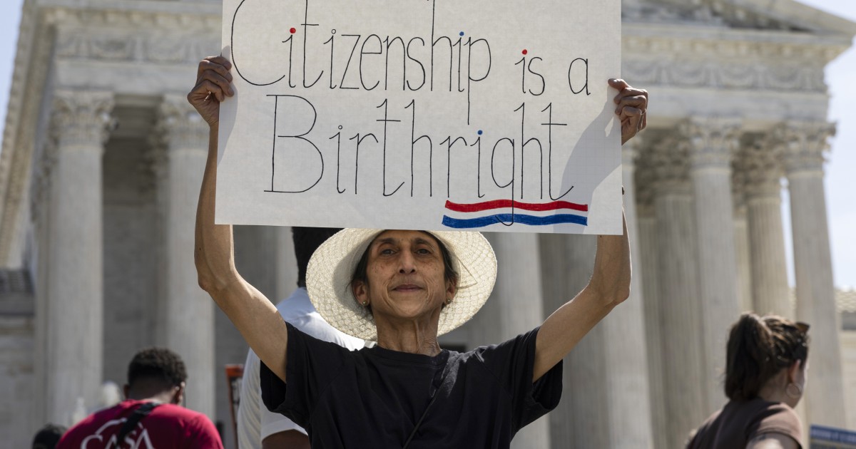 How the birthright citizenship argument is shifting and Medicare covers weight loss drugs: Morning Rundown