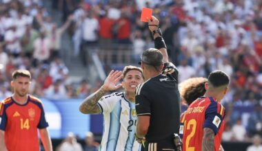 A World Cup known for officiating controversy ends with Argentina seeing red - NBC News