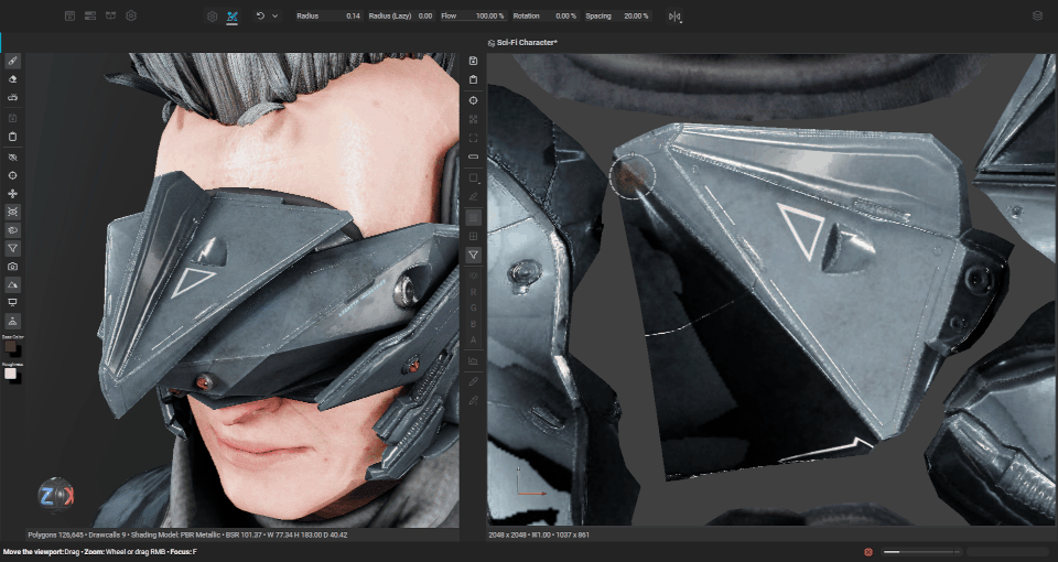 Abstract adds a new 2D painting system to InstaMAT 2026-07