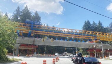 New SkyTrain guideway construction hits halfway mark