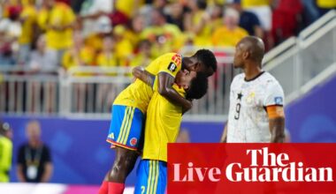 Colombia v Ghana: World Cup 2026 last 32 – live | World Cup 2026