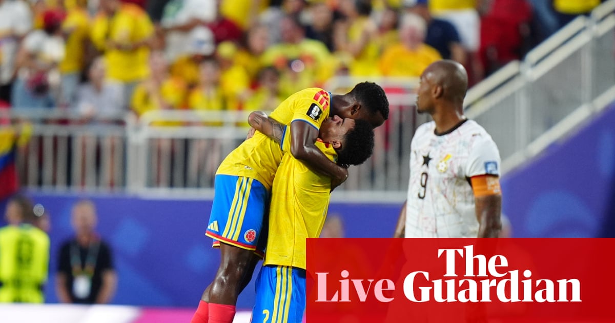 Colombia v Ghana: World Cup 2026 last 32 – live | World Cup 2026