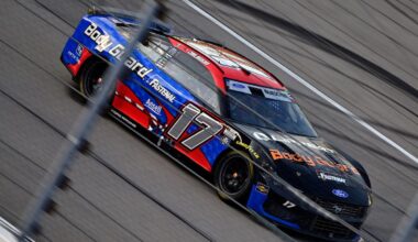Credit: #17: Chris Buescher, RFK Racing, Body Guard Ford Mustang