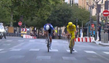 Van der Poel wins dramatic Tour de France finale in Paris