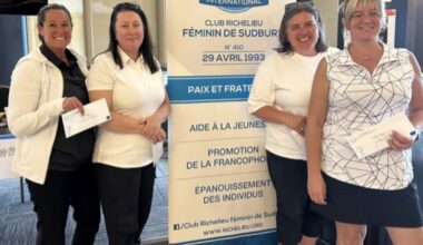 Fore! Francophone women take to the links for charity