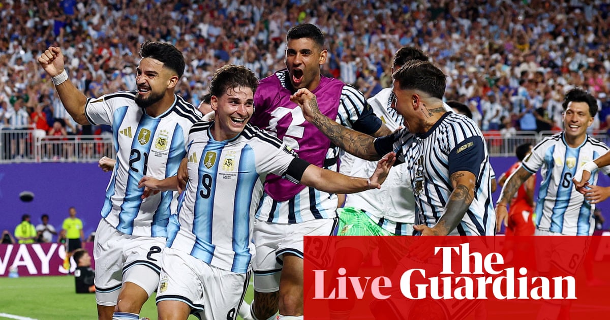 Argentina 3-1 Switzerland (aet): World Cup 2026 quarter-final – as it happened | World Cup 2026