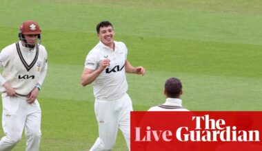 County cricket: Surrey v Hampshire day two – as it happened | Cricket