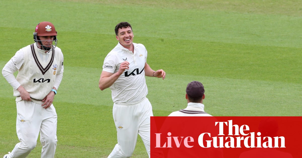 County cricket: Surrey v Hampshire day two – as it happened | Cricket