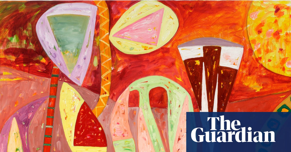 ‘Riot of colour’: Gillian Ayres show in Devon just the tonic for gloomy times | Painting