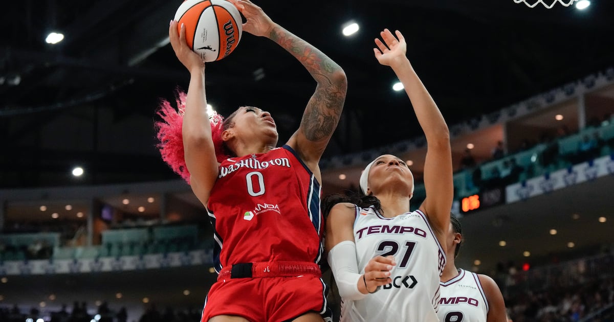 Mystics power past short-handed Tempo behind double-doubles by Kiki Iriafen and Shakira Austin