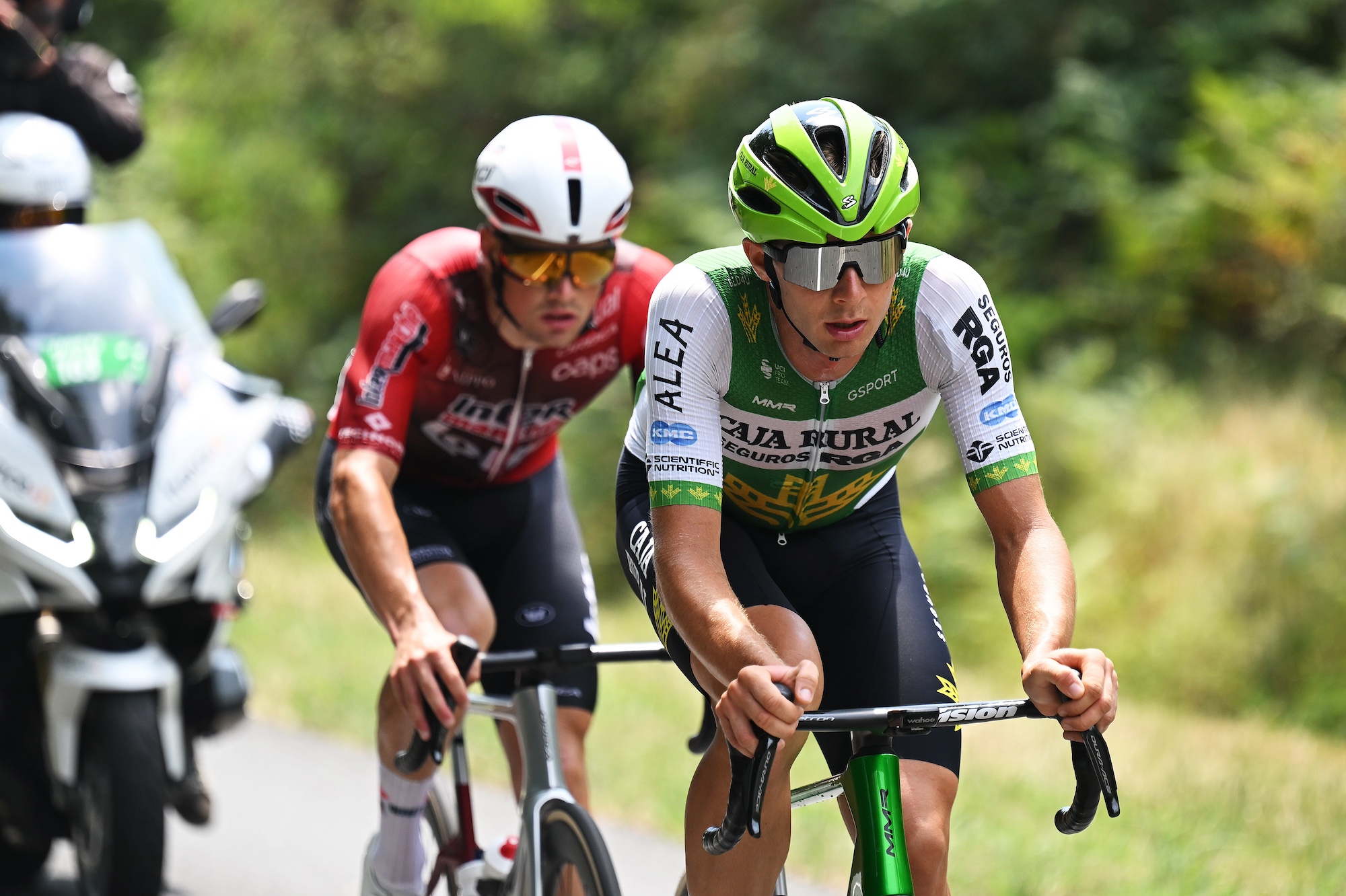 Two-rider break on stage seven of Tour de France